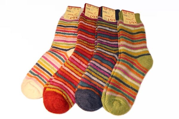 Ringelsocke Plüsch dick – Bild 4