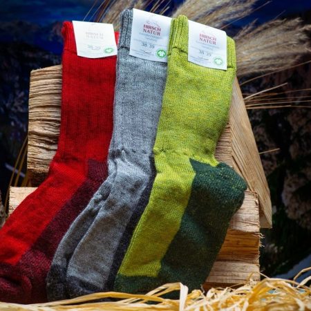 Trekkingsocke zweifarbig