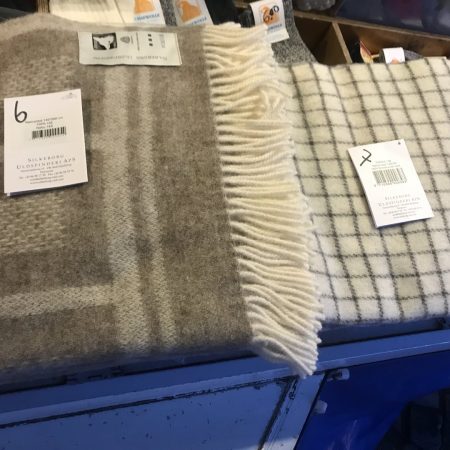 feingestrickte Baumwollsocke