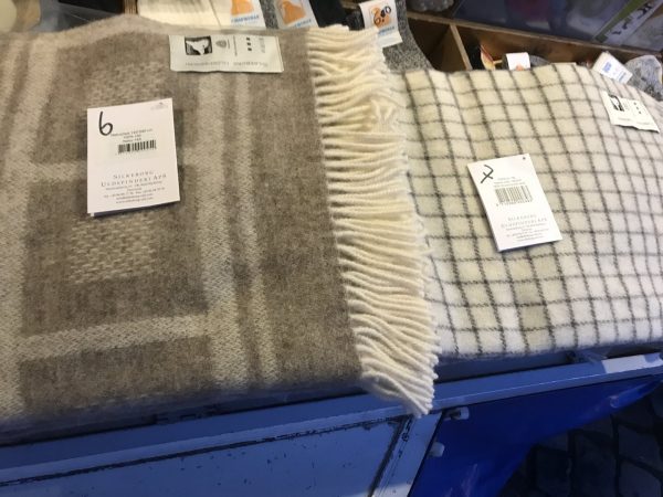 feingestrickte Baumwollsocke