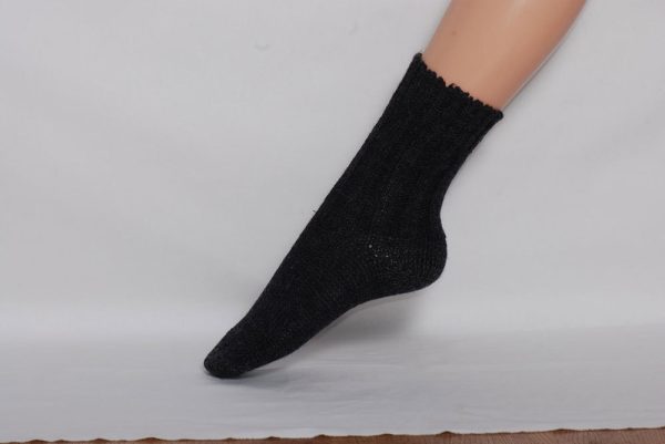 extra schwere Schafwollsocke – Bild 3