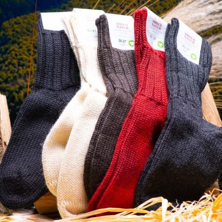 extra schwere Schafwollsocke