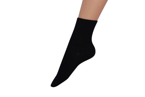feingestrickte Baumwollsocke – Bild 3