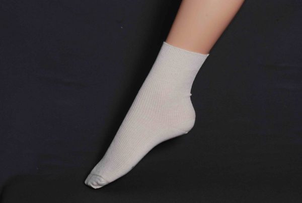 feingestrickte Socke BW/W – Bild 5