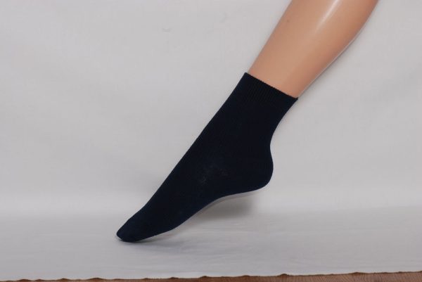feingestrickte Socke BW/W – Bild 3