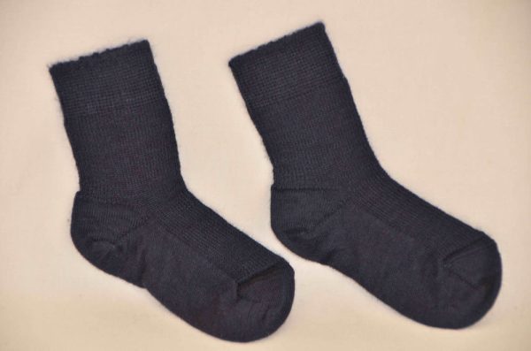 feingestrickte Socke SW – Bild 3